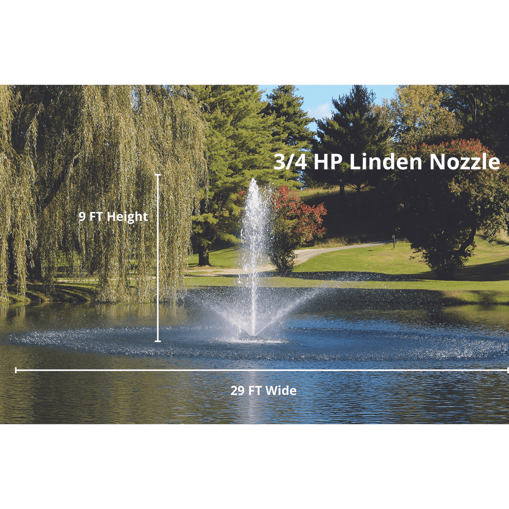 Kasco Marine: J Series Display Fountain 3/4HP