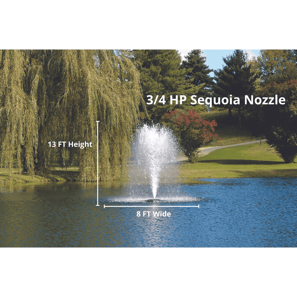 Kasco Marine: J Series Display Fountain 3/4HP