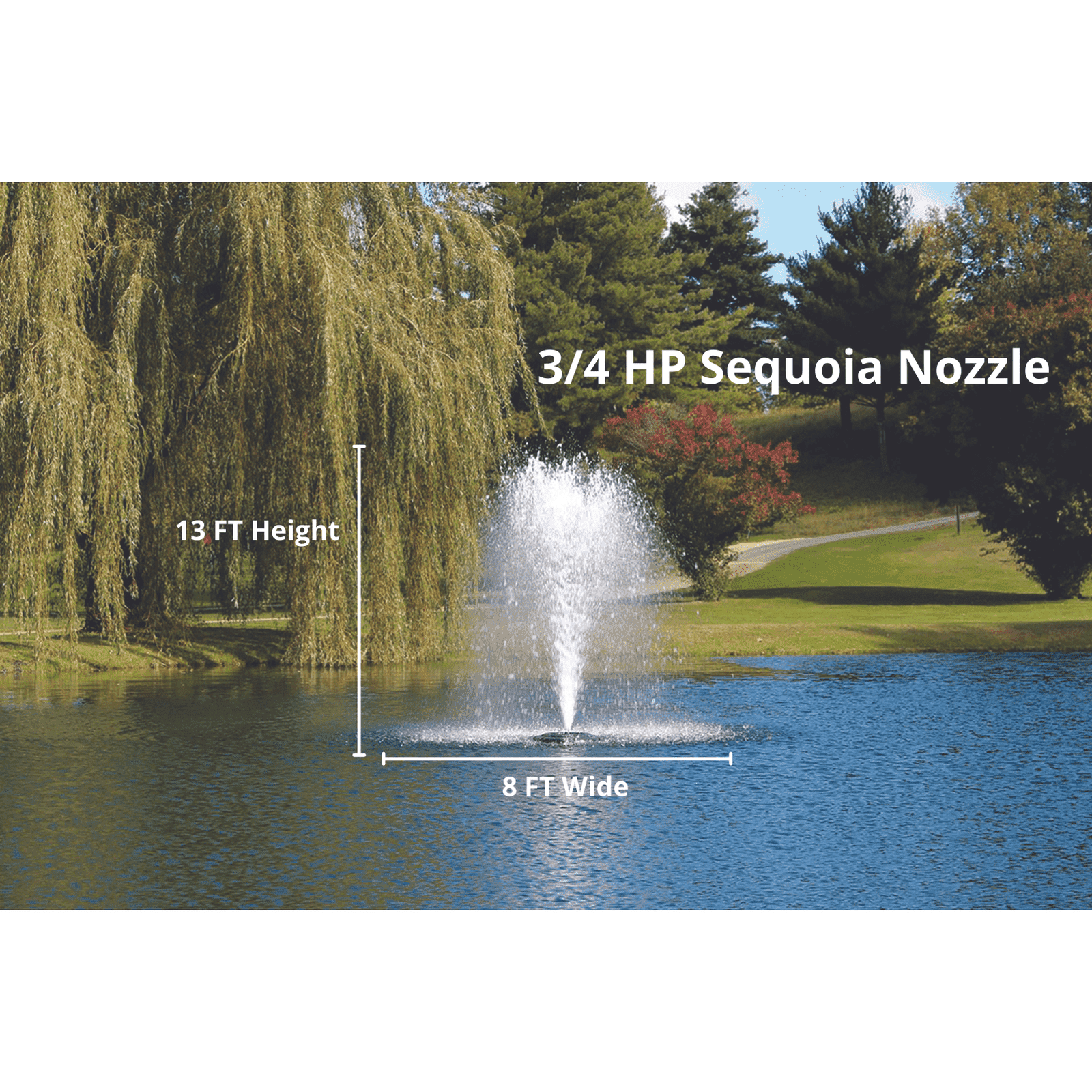 Kasco Marine: J Series Display Fountain 3/4HP