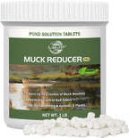 Natural Muck and Sludge Solution Tablets - Safe for Aquatic Life, Wildlife & Recreation