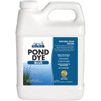 Pond Worx Blue Lake and Pond Dye - 4X Concentrated Liquid Pond Colorant - Treats up to 1 Acre - 1 Quart