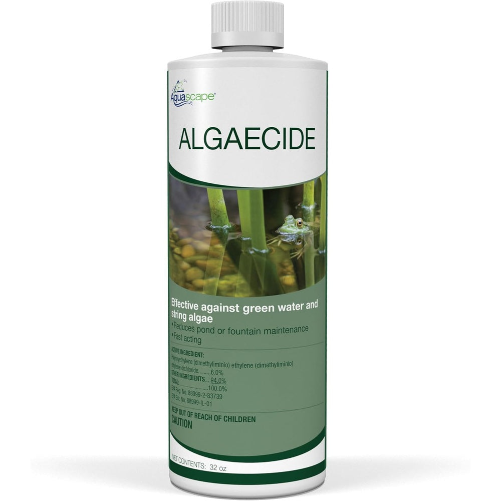 Aquascape Algaecide for Pond, Waterfall, and Water Features, 32-Ounce, 96024