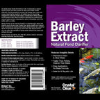 CrystalClear Barley Extract Pond Treatment – Natural Water Clarifier for Fountains, Water Gardens & Koi Ponds, Clears Cloudiness, Fish & Plant Safe, 16 Ounces
