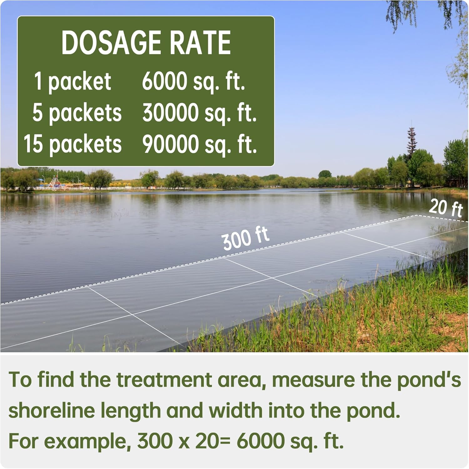 Natural Muck and Sludge Solution Tablets - Safe for Aquatic Life, Wildlife & Recreation