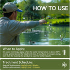 Natural Muck and Sludge Solution Tablets - Safe for Aquatic Life, Wildlife & Recreation