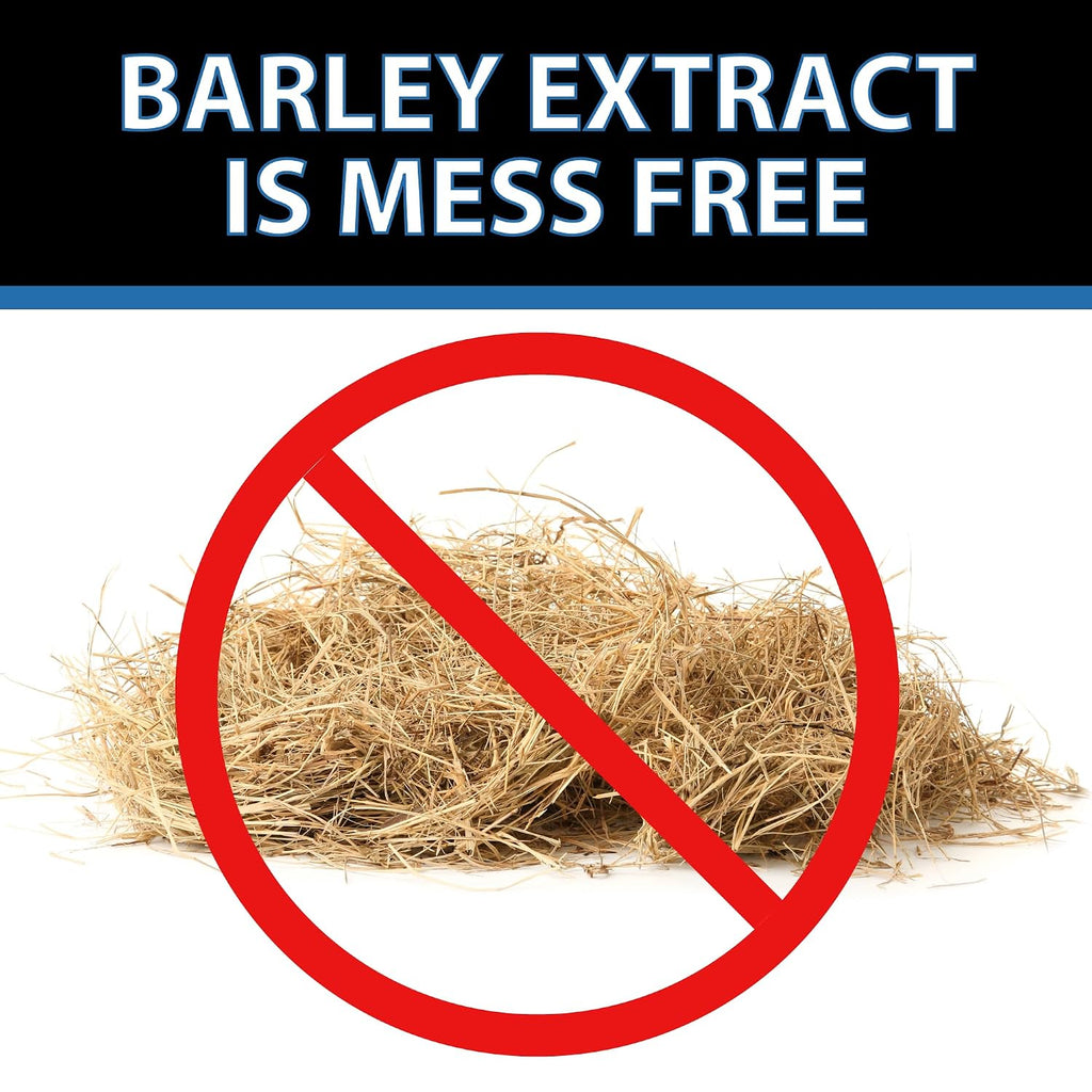 CrystalClear Barley Extract Pond Treatment – Natural Water Clarifier for Fountains, Water Gardens & Koi Ponds, Clears Cloudiness, Fish & Plant Safe, 16 Ounces