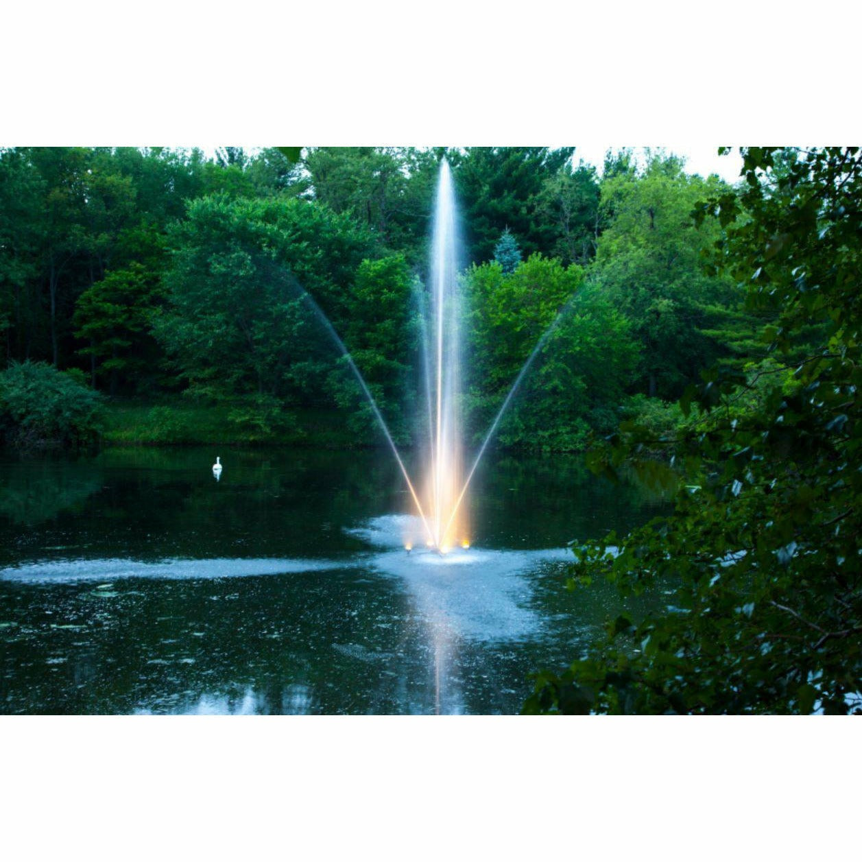 Scott Aerator: Night Glo; White LED Lights