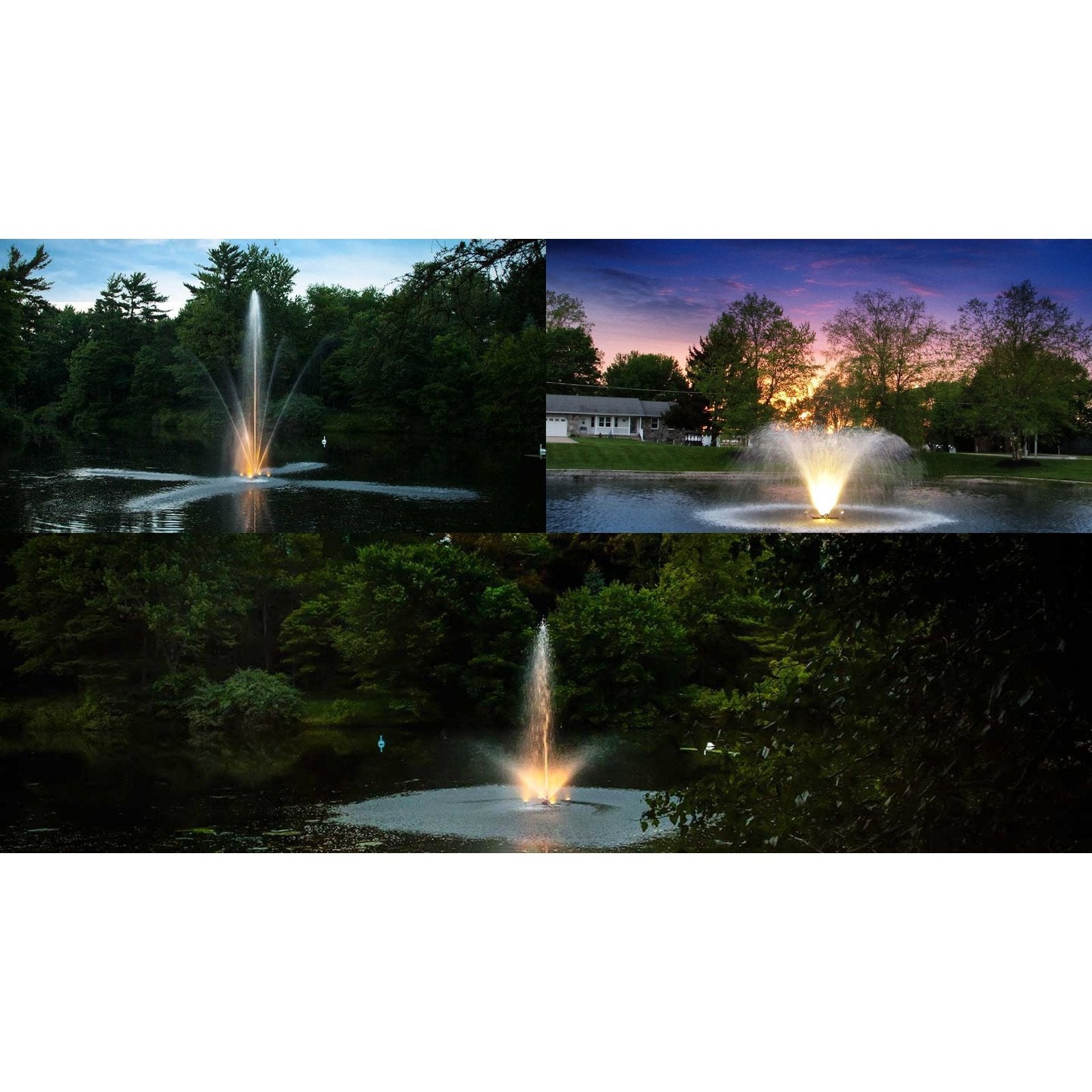 Scott Aerator: Night Glo; White LED Lights