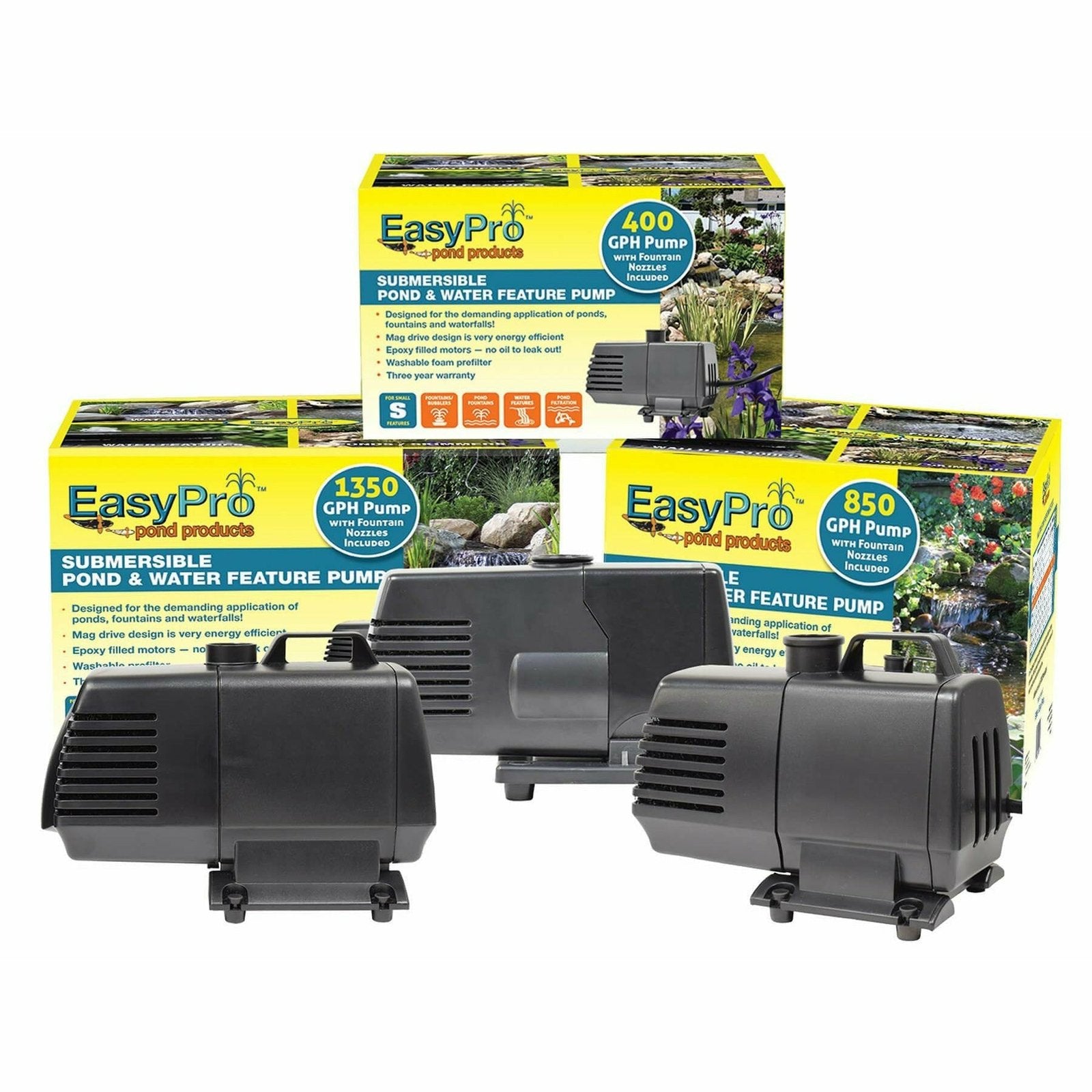 EasyPro: EP400 Submersible Mag Drive Pump 400 GPH