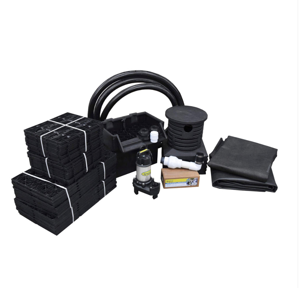 EasyPro: Pro Series, Just-A-Falls kit | High Strength Res-Cubes 34” spillway/11' stream