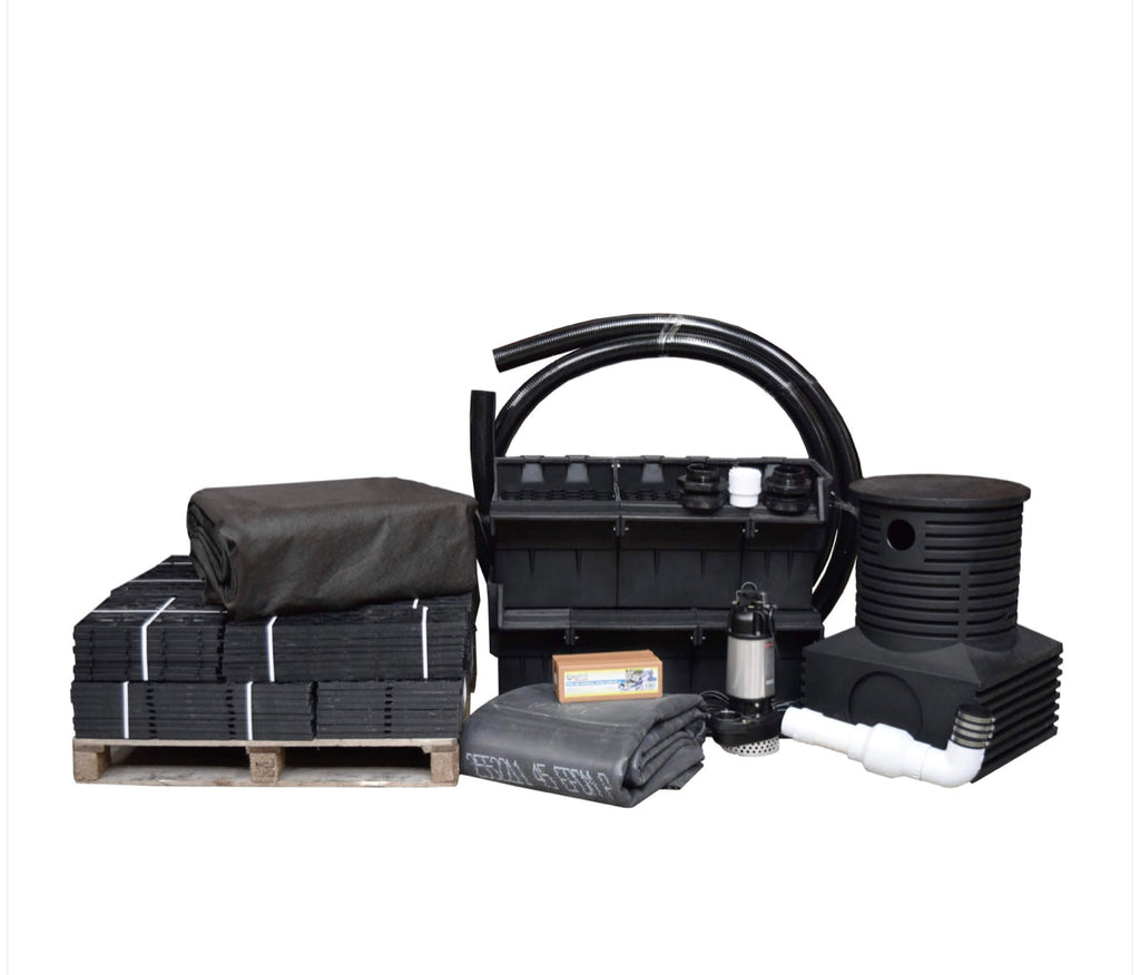 EasyPro: Pro Series, Just-A-Falls kit | High Strength Res-Cubes 50” spillway/22' stream