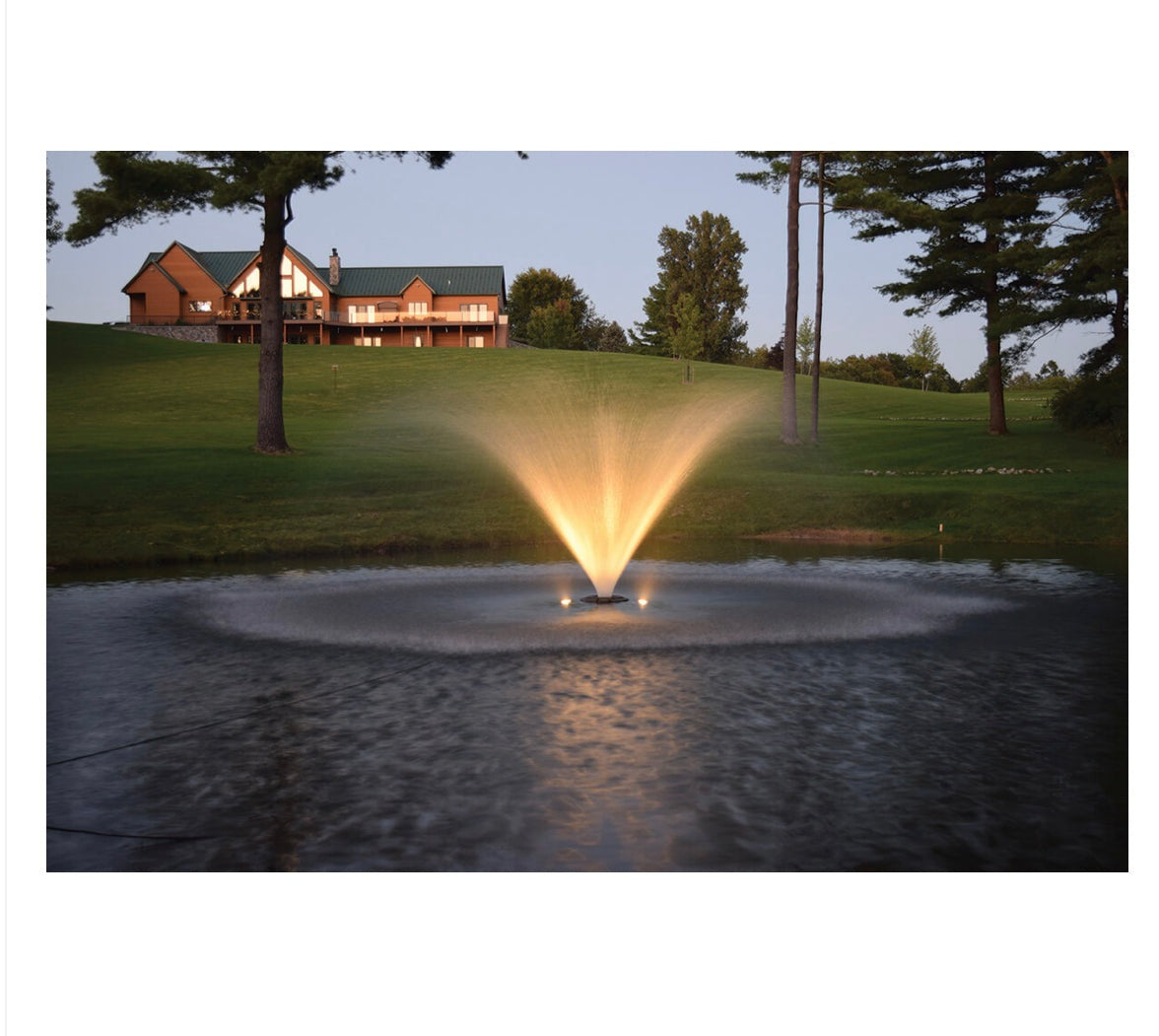 EasyPro: RGB3- Aqua Shine Three Light Color Changing LED Fountain kit