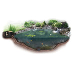EasyPro: Pro-Series Medium Pond DIY Kit – 11′ X 16′ Pond