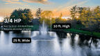 Scott Aerator: Amherst Display Fountain for Small, Medium, Large, and Commercial Ponds