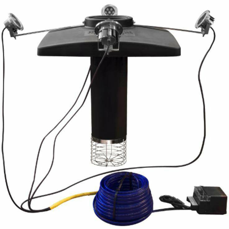 Scott Aerator: Night Glo; White LED Lights