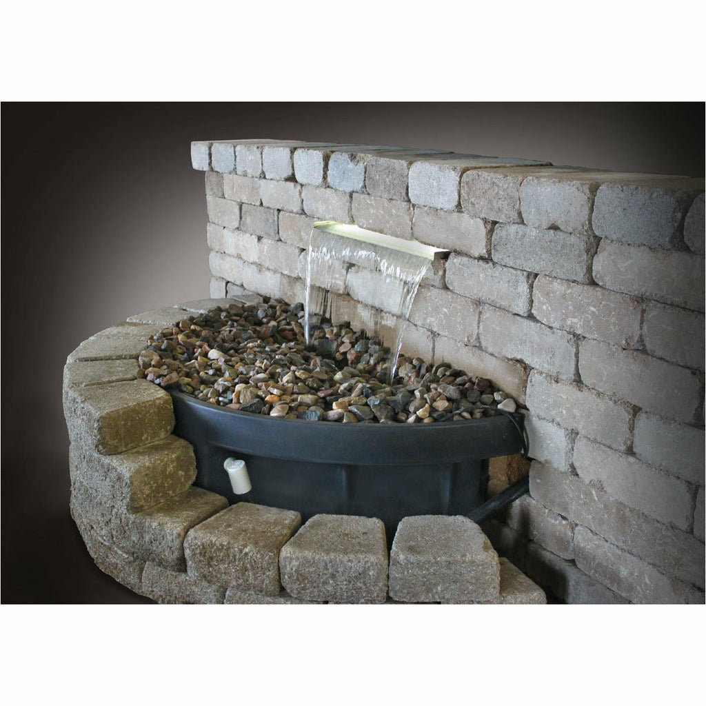 EasyPro: Vianti Falls – 35" Extended Lip Spillway kit w/LED Light Bar